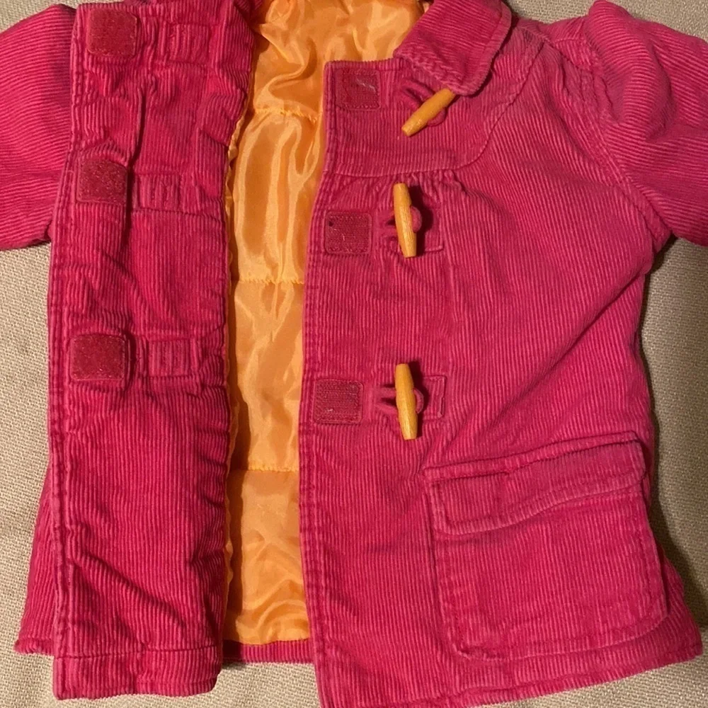 Gymboree corduroy coat Size XS 3-4